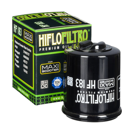 HifloFiltro HF183 Ölfilter passend für Aprilia, Piaggio und Benelli